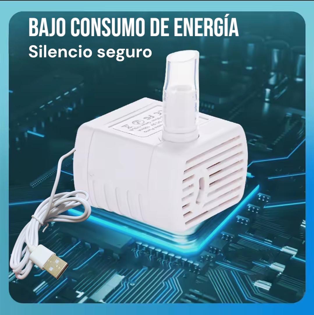 BEBEDERO PARA GATOS TRANSPARENTE®️ - Tu Regalón Siempre Hidratado.