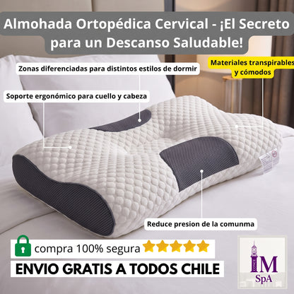 ALMOHADA CERVICAL VISCOSA®️ - Mejor Sueño y Mayor Descanso, Mejoran tu Día.
